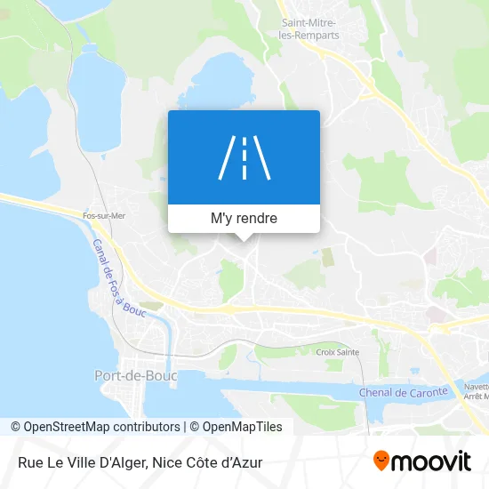 Rue Le Ville D'Alger plan