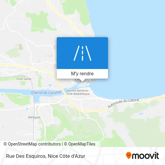 Rue Des Esquiros plan
