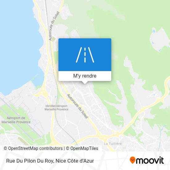 Rue Du Pilon Du Roy plan