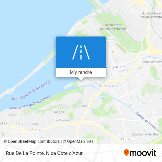 Rue De La Pointe plan