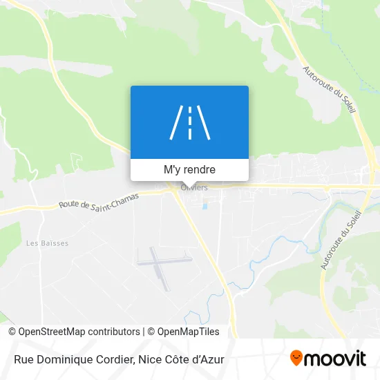 Rue Dominique Cordier plan