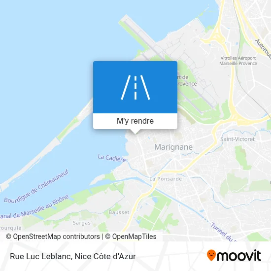 Rue Luc Leblanc plan