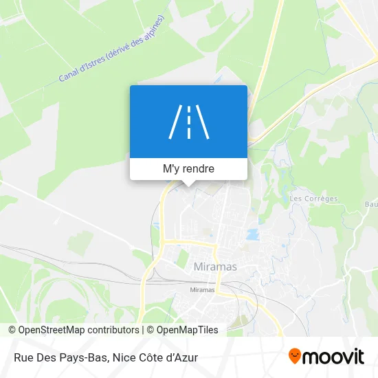 Rue Des Pays-Bas plan