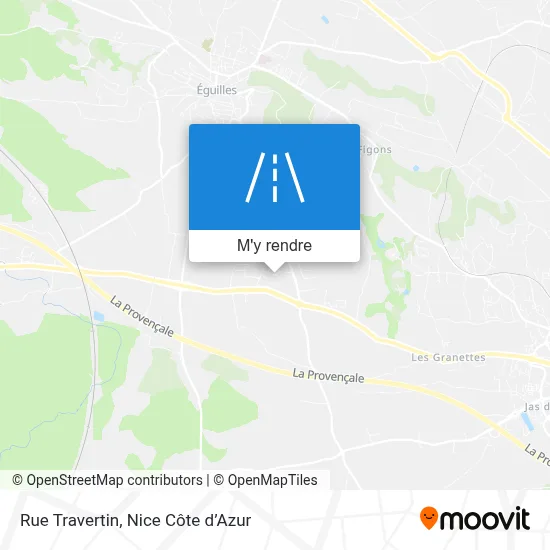 Rue Travertin plan