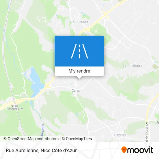 Rue Aurelienne plan