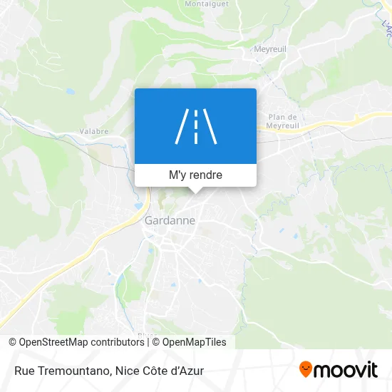 Rue Tremountano plan