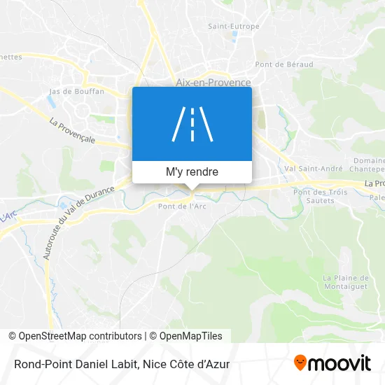 Rond-Point Daniel Labit plan