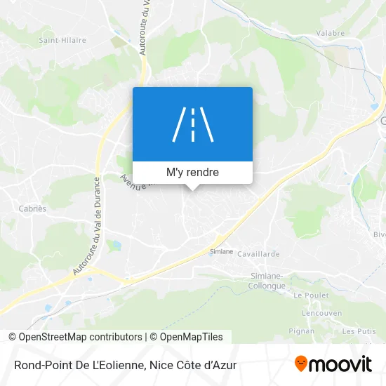 Rond-Point De L'Eolienne plan