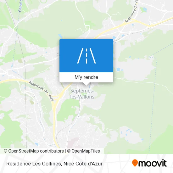 Résidence Les Collines plan
