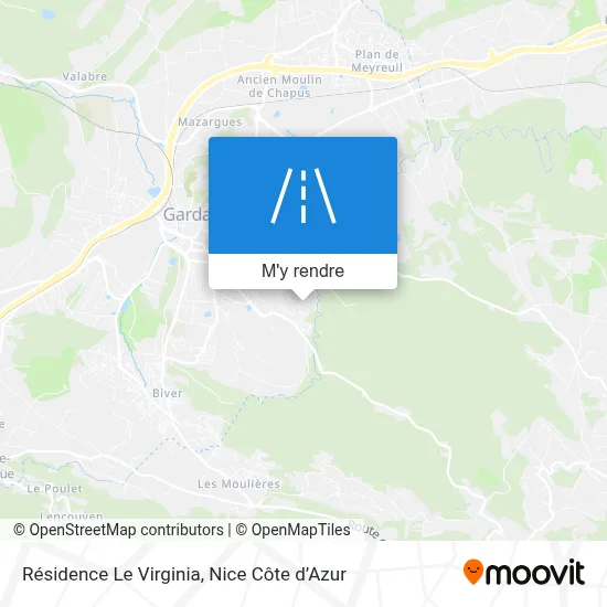 Résidence Le Virginia plan