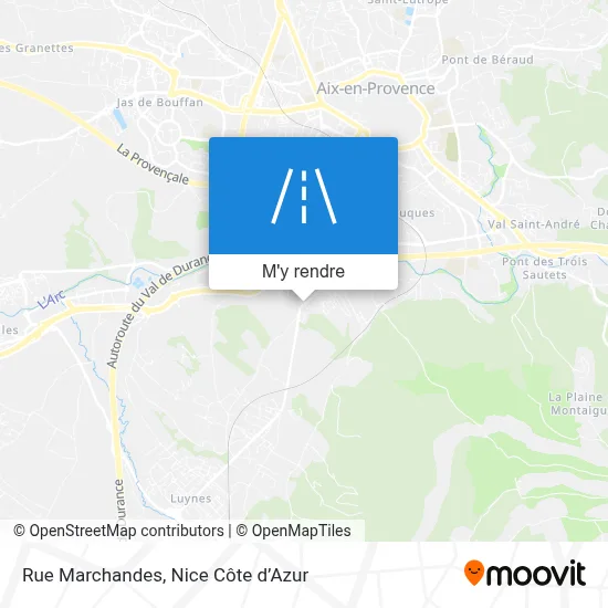 Rue Marchandes plan