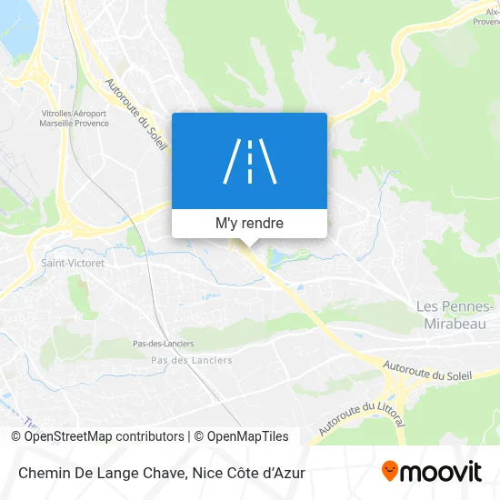 Chemin De Lange Chave plan