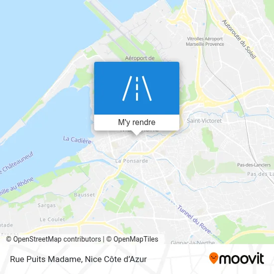 Rue Puits Madame plan