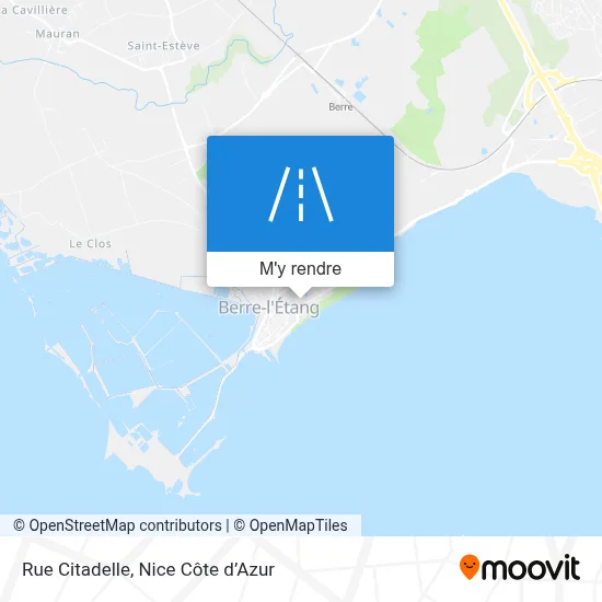 Rue Citadelle plan