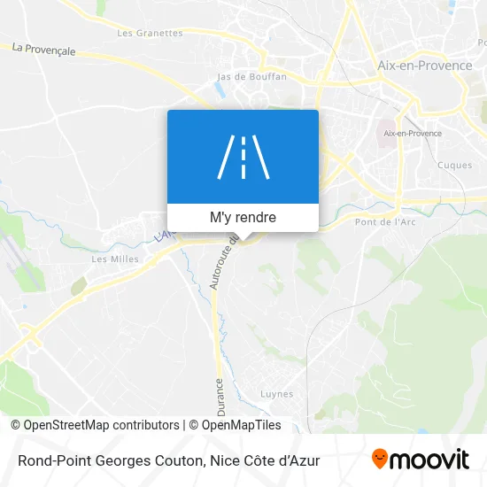 Rond-Point Georges Couton plan