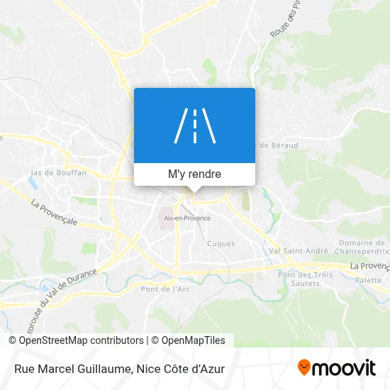 Rue Marcel Guillaume plan