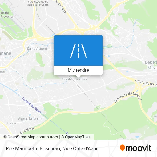 Rue Mauricette Boschero plan