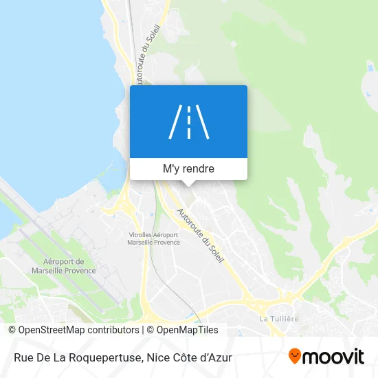 Rue De La Roquepertuse plan