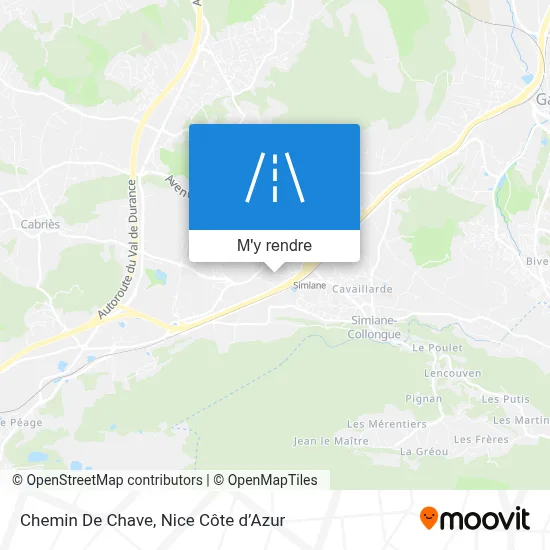 Chemin De Chave plan