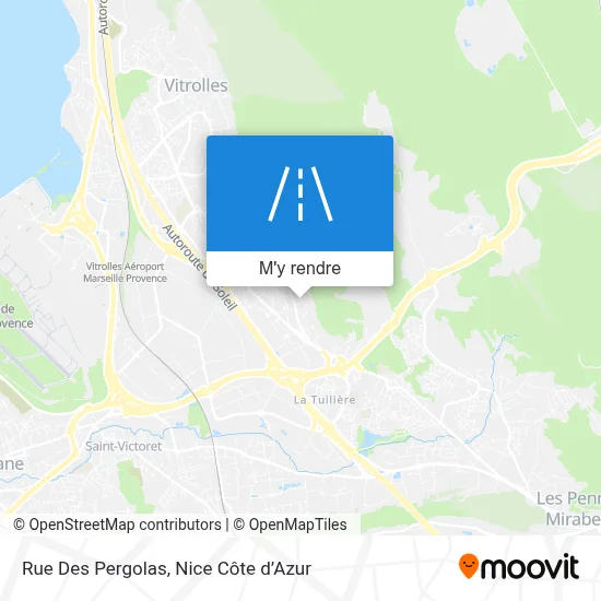 Rue Des Pergolas plan
