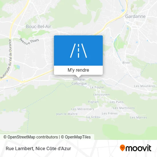 Rue Lambert plan