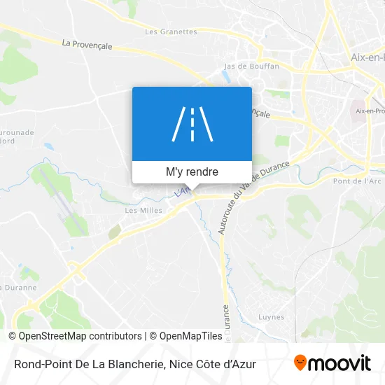 Rond-Point De La Blancherie plan