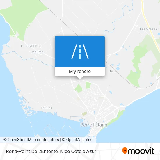 Rond-Point De L'Entente plan