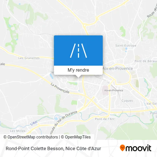 Rond-Point Colette Besson plan