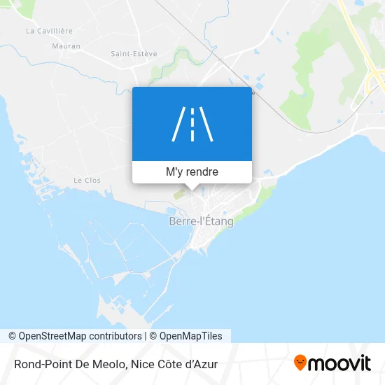 Rond-Point De Meolo plan
