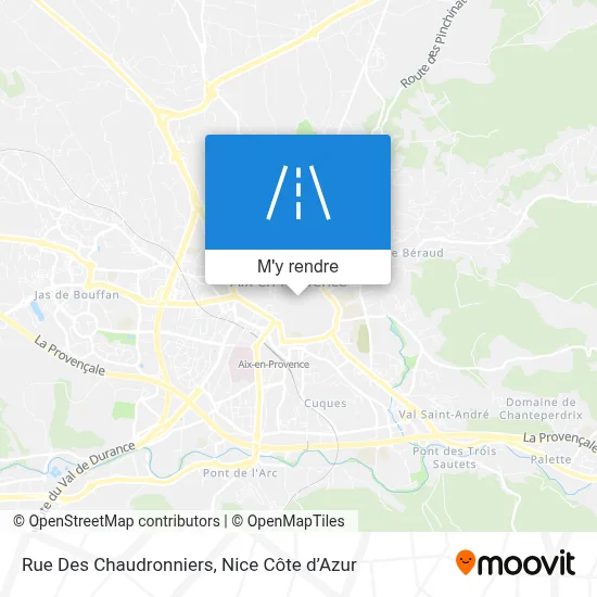 Rue Des Chaudronniers plan