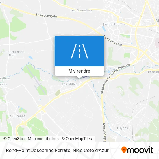 Rond-Point Joséphine Ferrato plan