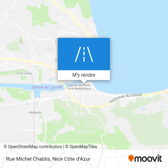 Rue Michel Chablis plan