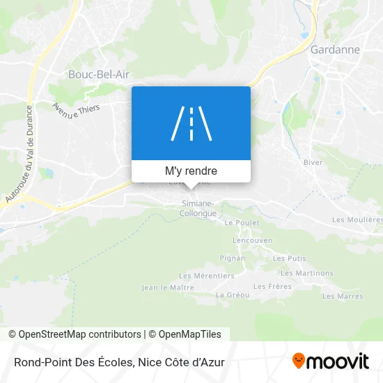 Rond-Point Des Écoles plan