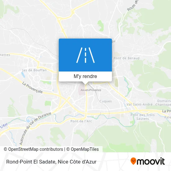 Rond-Point El Sadate plan