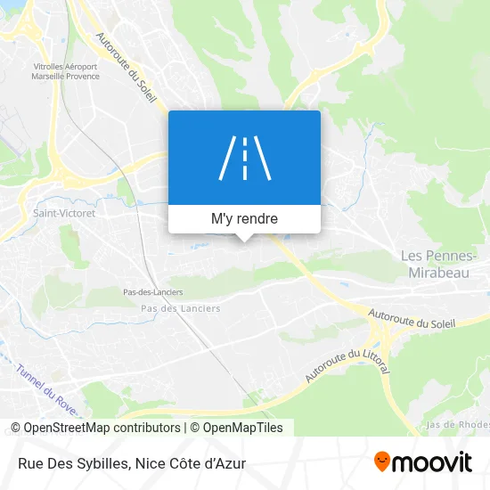 Rue Des Sybilles plan
