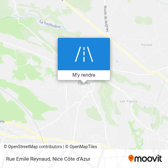 Rue Emile Reynaud plan