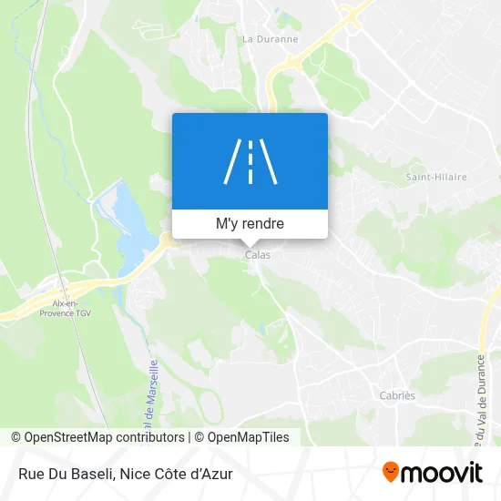 Rue Du Baseli plan
