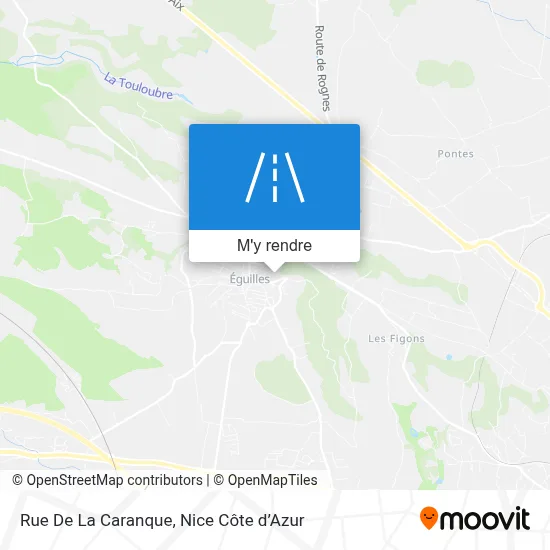 Rue De La Caranque plan