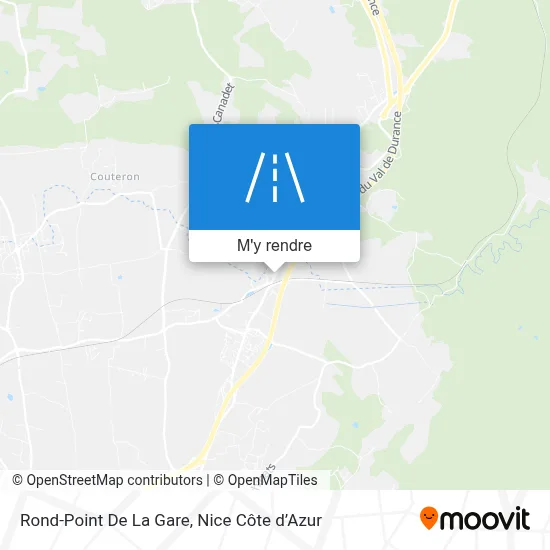 Rond-Point De La Gare plan