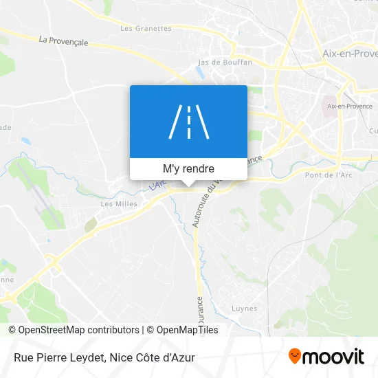 Rue Pierre Leydet plan