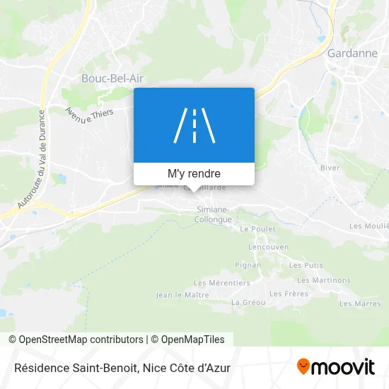 Résidence Saint-Benoit plan