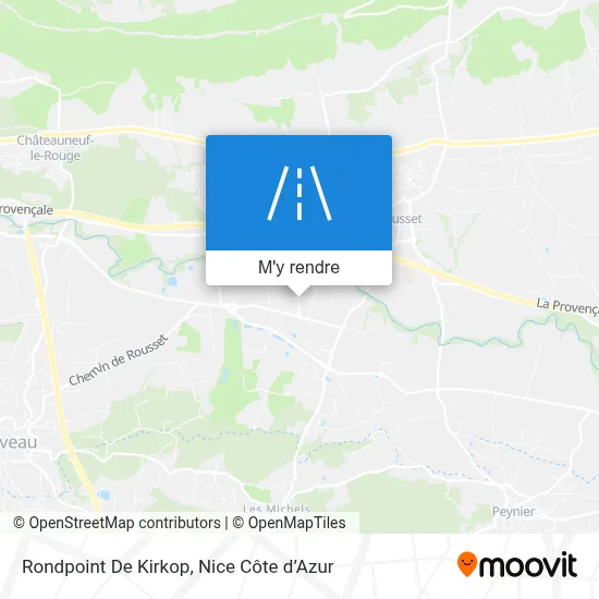 Rondpoint De Kirkop plan