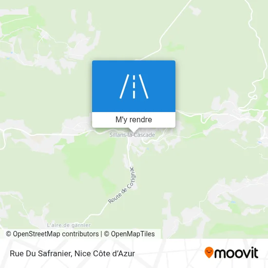 Rue Du Safranier plan