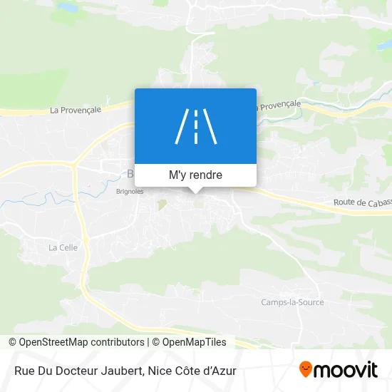 Rue Du Docteur Jaubert plan