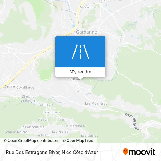 Rue Des Estragons Biver plan