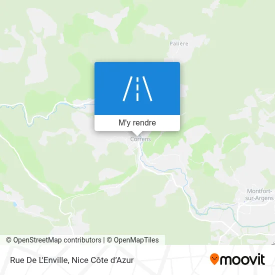 Rue De L'Enville plan
