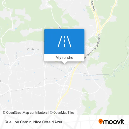 Rue Lou Camin plan