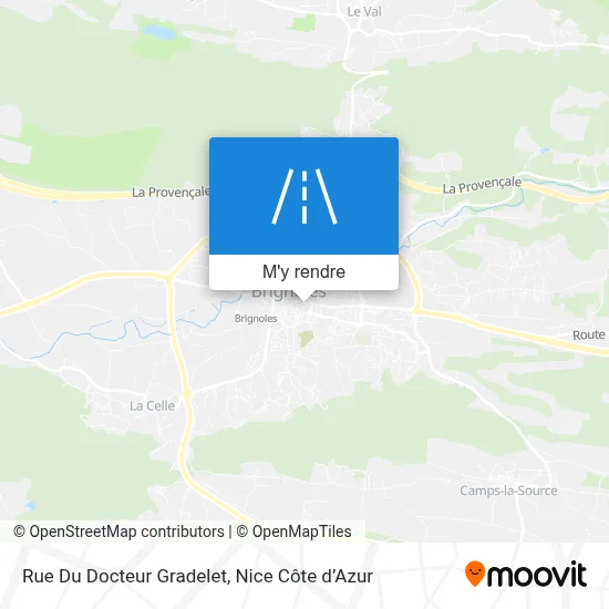 Rue Du Docteur Gradelet plan
