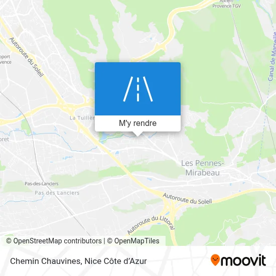 Chemin Chauvines plan