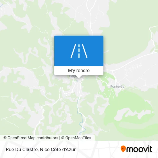 Rue Du Clastre plan